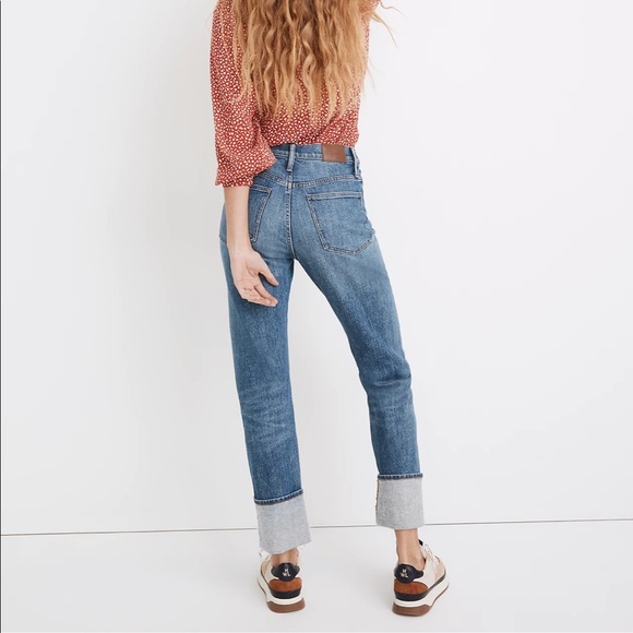 Madewell Classic Straight Jeans in Cristoforo Wash: Selvedge Edition - Picture 4 of 11